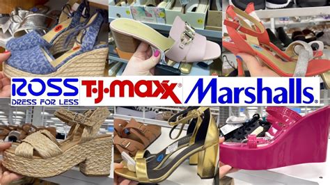 SHOE SHOPPING AT TJ MAXX MARSHALLS ROSS DRESS FOR LESS SHOP WITH ME