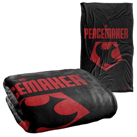 Peacemaker Blanket 36x58 Peacemaker Logo Silky Touch Super Soft