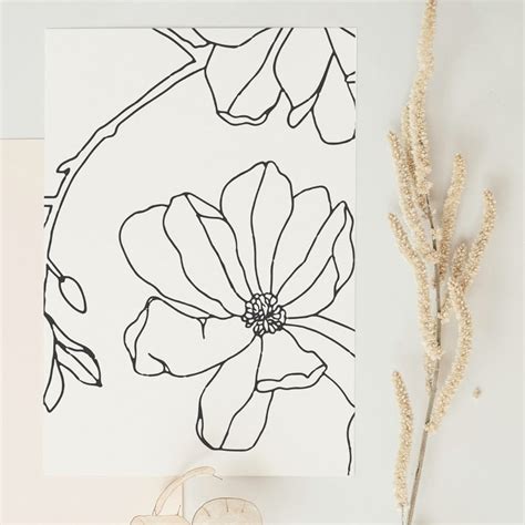 Magnolia Blooms Wallpaper | Countryside Collection | Urbanwalls