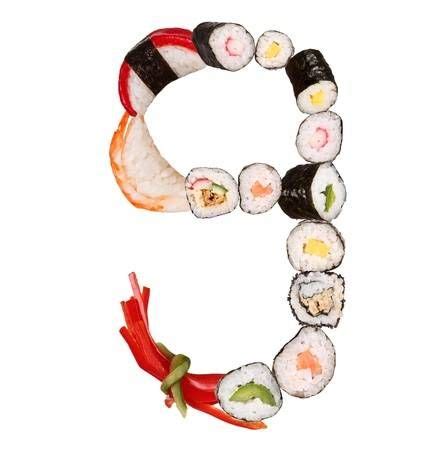 Zahl Nummer Number Numbers Easy Learning Sushi