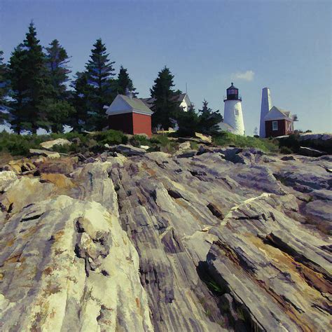 Pemaquid Lighthouse - Maine Photograph by David Russell - Fine Art America