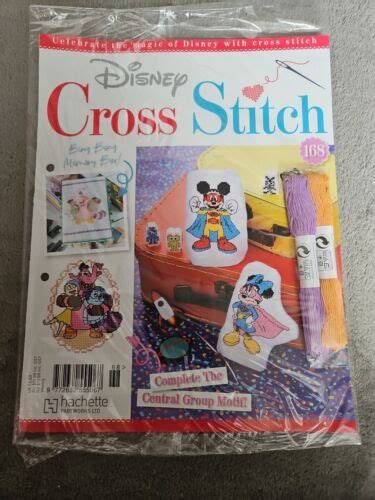 Hachette Disney Cross Stitch Magazine 168 New And Sealed Bing Bong