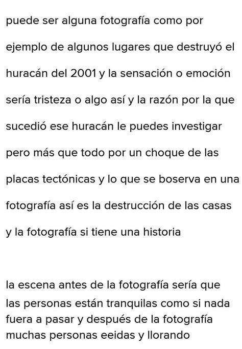 S De qué crees que trata esta historia Por qué lo crees Has visto