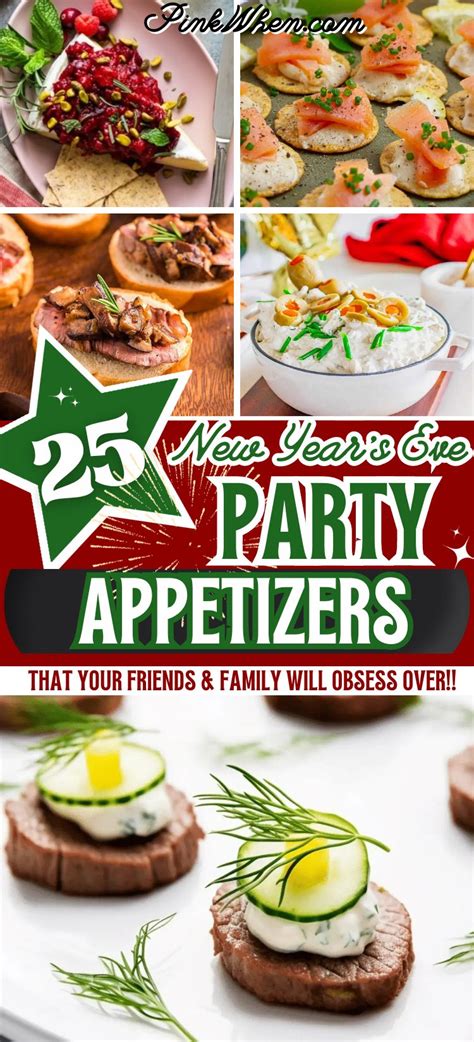 Celebrate With These 25 New Years Eve Party Appetizers Pinkwhen