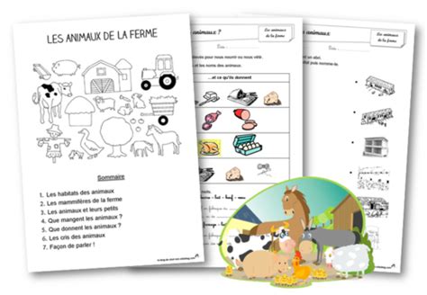 Compétence Vous Avez Dit Compétence 2 Animaux De La Ferme Thème Ferme Maternelle Le Cri