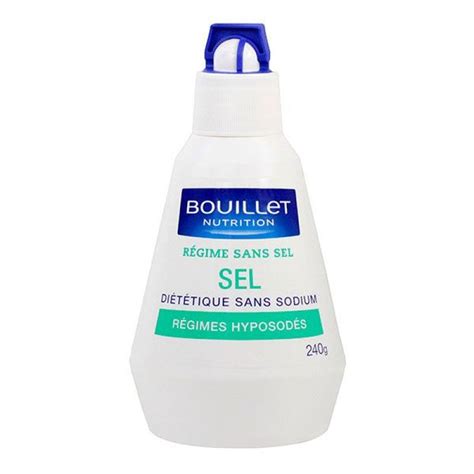 Bouillet Sel Diététique Potassium Salière 240g