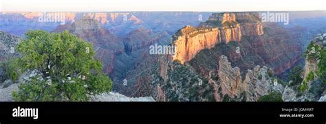 Cape Royal Sunset Panorama Stock Photo - Alamy