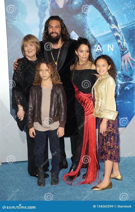 Coni Momoa, Jason Momoa, Nakoa-Wolf Manakauapo Namakaeha Momoa, Lisa Bonet and Lola Iolani Momoa ...