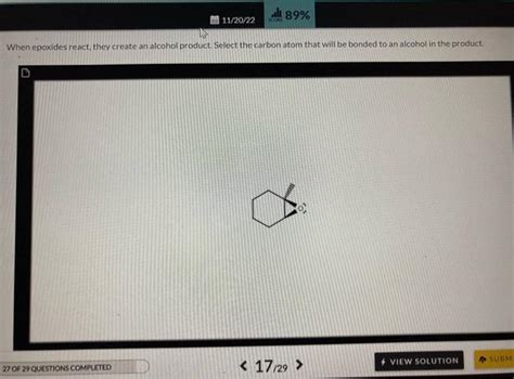 Solved Question Points Epoxides Are Three Membered Chegg