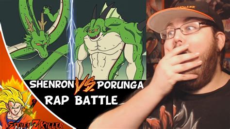 Shenron Vs Porunga Rap Battle Fan Animation By Ssj9k Reaction