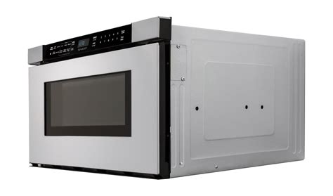 24 in. 1.2 cu. ft. Built-In Stainless Steel Microwave Drawer Oven ...