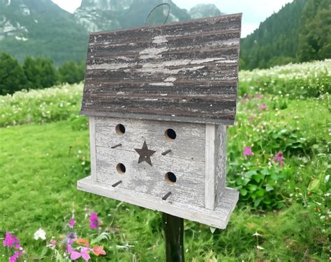 Barn Birdhouse Etsy