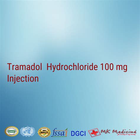 Tramadol Hydrochloride 100 mg Injection