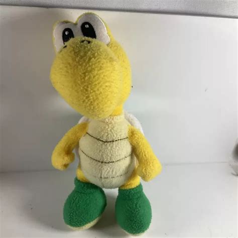 Super Mario Bros Koopa Troopa Tortue Rare Peluche C Lin Nintendo Cm