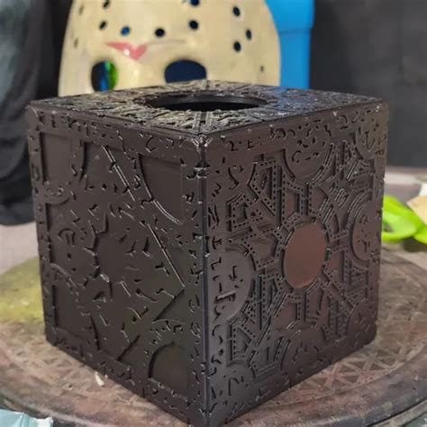 Archivo Stl Hellraiser Tissue Box Covermodelo De Impresi N D Para