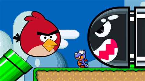 Mario Angry Birds