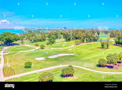 Miami Beach golf course club Stock Photo - Alamy