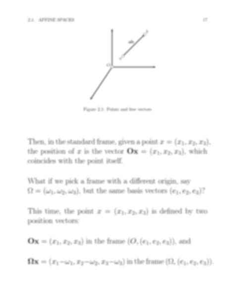 SOLUTION: Basic of affine geometry - Studypool