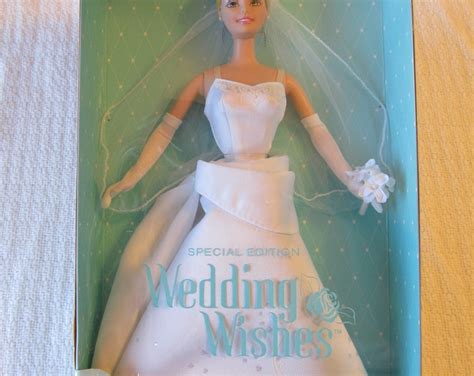 Barbie Wedding Wishes Special Edition 2003 Bride Doll In Box Etsy