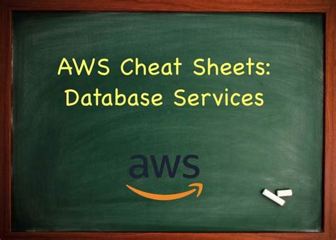 Aws Database Services Tutorials Dojo