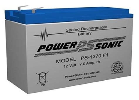 Power Sonic Ps Battery V Ah Volt Sla Sealed Lead Acid New