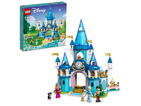 LEGO 43206 Disney Princess Zamek Kopciuszka i księcia z bajki najlepsza