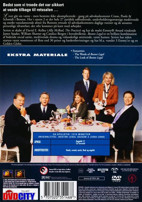 Boston Legal Season 2 2005 Dvdcitydk