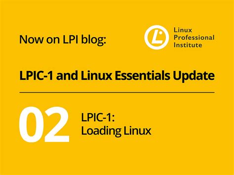 Blog Lpic Loading Linux Linux Professional Institute