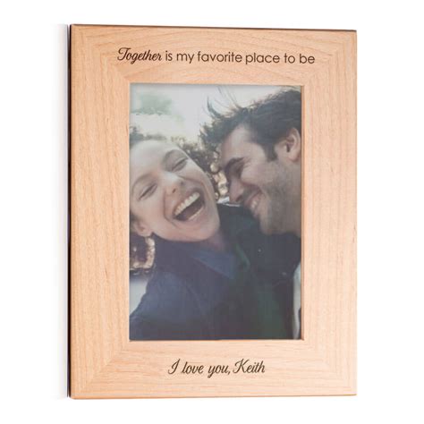 Create Your Own Personalized Picture Frame (Black)