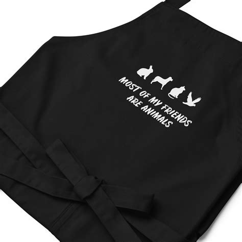 Custom Organic Cotton Apron Special Vegan