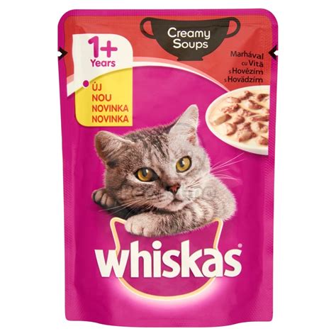 Whiskas Nassfutter Mit Rind In Sauce Katze Dosen Nassfutter