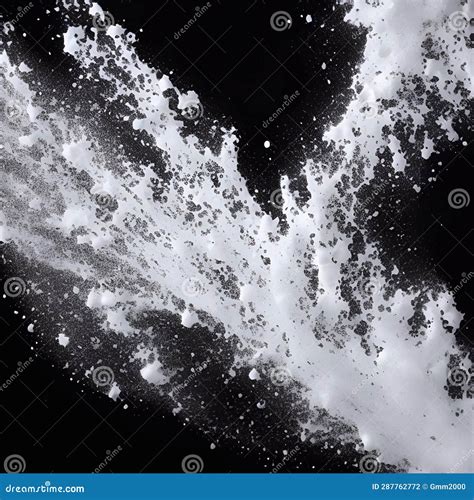 Splash of White Milk Splash on White Background Generative Ai Illustration Art Stock Photo ...