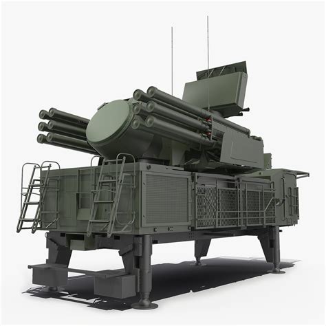 Air Defence System Pantsir S Sa Greyhound D Model Max Ma