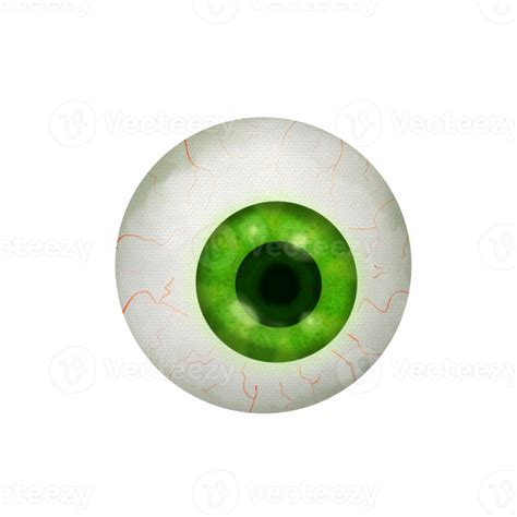 Cute eyeball halloween watercolor clipart 13367505 PNG