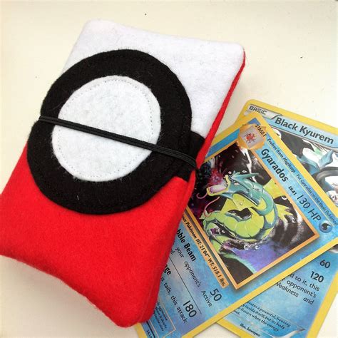 Finished Pokemon Holder Sewing Projects Pokemon Craft Pokemon Deck