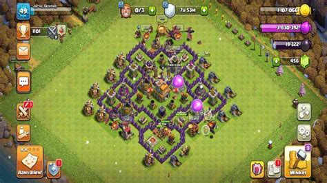 Clash Of Clans Town Hall Level 7 Best Defense Layout