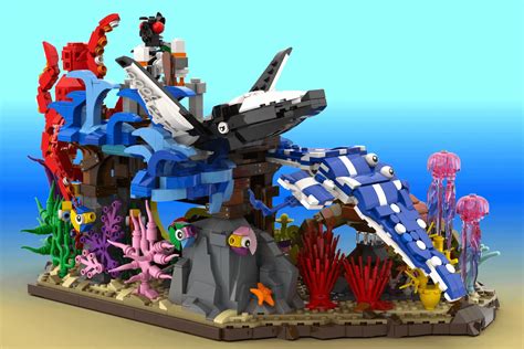 Finding Nemo / Dory LEGO IDEAS project : r/Pixar