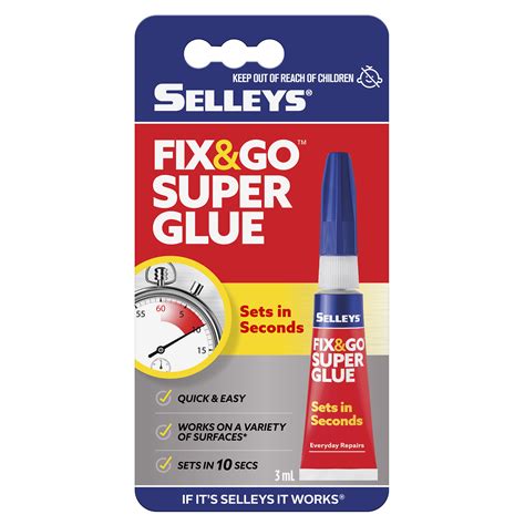 Selleys Fix Go Super Glue Selleys