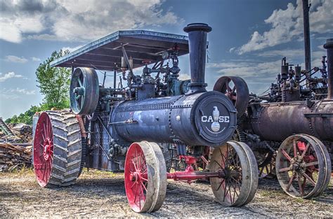 Case Steam Traction Engine Photograph By Shelly Gunderson