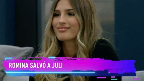 Gran Hermano 2022 Romina cambió a último momento y salvó a Julieta