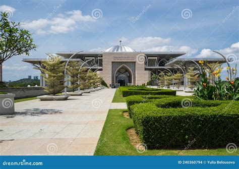 The Tuanku Mizan Zainal Abidin Mosque Or The Iron Mosque In Putrajaya