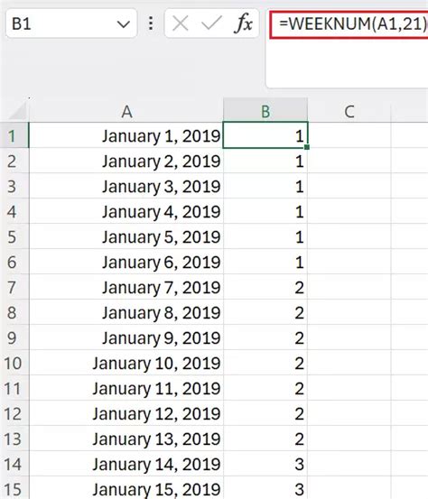 Weeknum In Excel How To Use It Ionos Uk