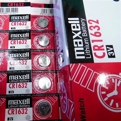 Freeshipping maxell CR1632 3 V remoto de Coches de BATERÍA 1632 pilas