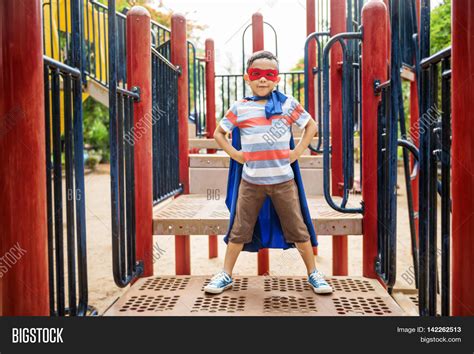 Kid Dressup Superhero Image & Photo (Free Trial) | Bigstock