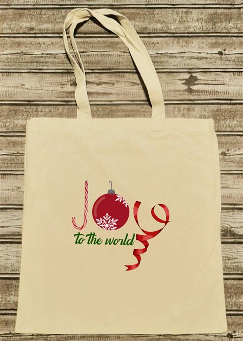 Joy To The World Tote Bag Naked Cover