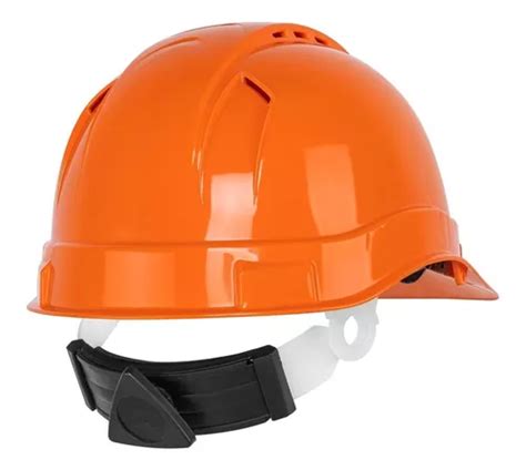 Casco Seguridad Ventilado Clase C Naranja Truper Mercadolibre