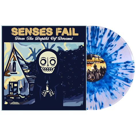 Srcvinyl Canada Senses Fail From The Depths Of Dreams Blue Splatter