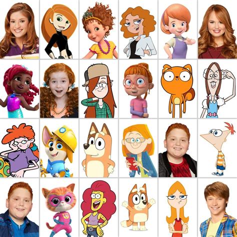 Disney characters with red hair by aliciamartin851 on DeviantArt