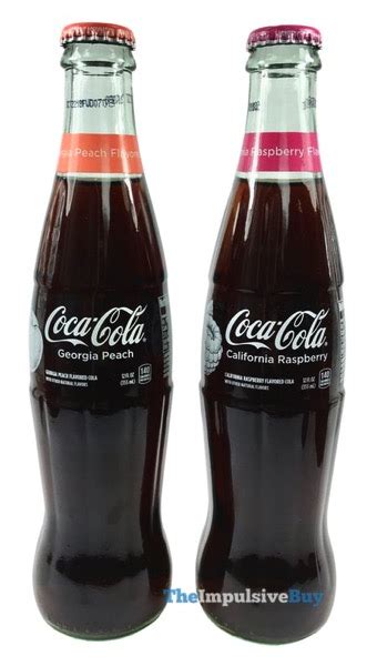 Review Coca Cola Georgia Peach And California Raspberry The