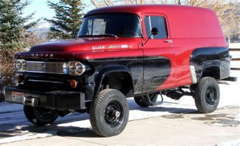 1961dodge Power Wagon Town Panel Had One Of These In Green Traveled